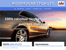 Tablet Screenshot of nettoauto.fi